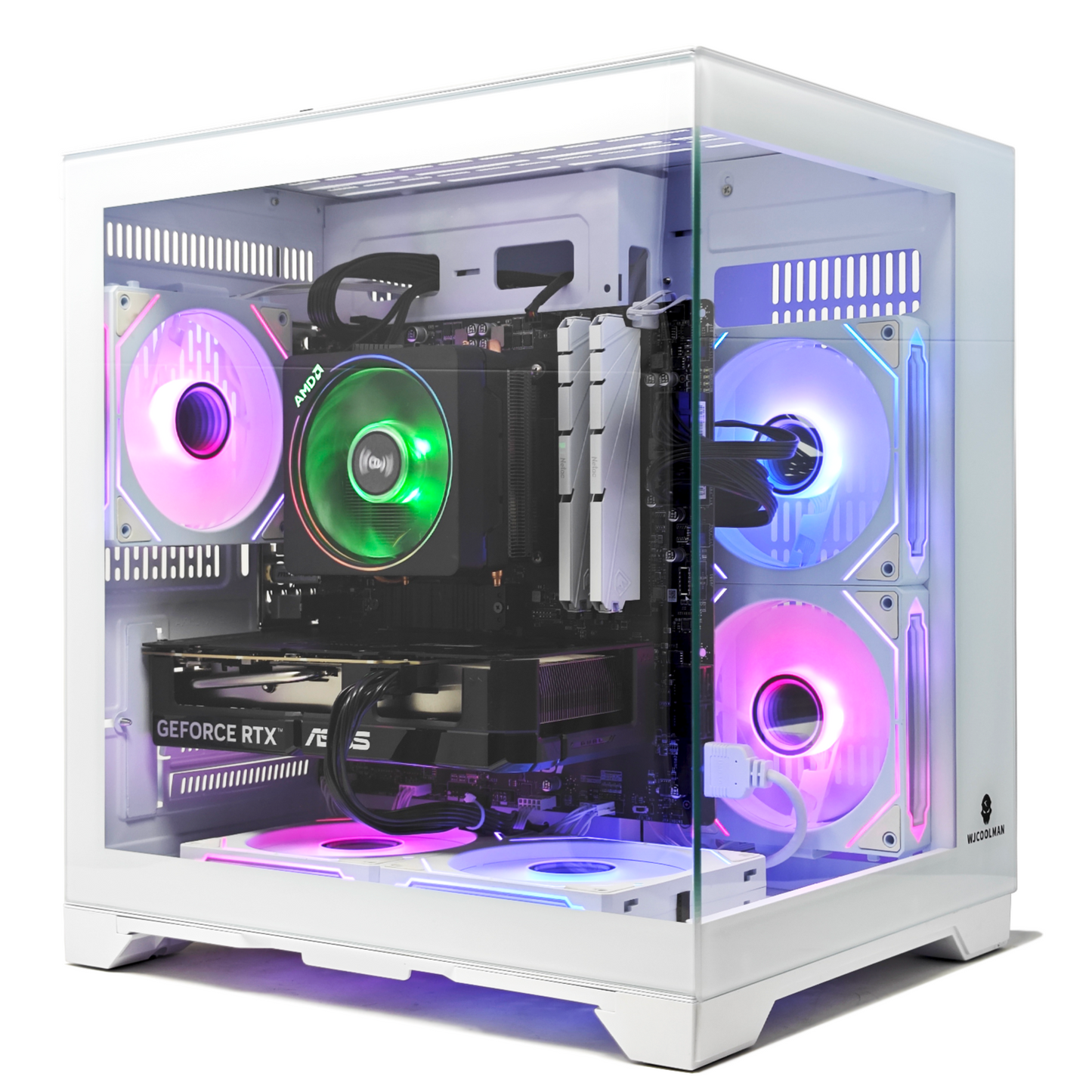 Gaming RGB Desktop Tower PC- Intel Core i7 Skylake- 6700 3.4GHz / 16 GB RAM / 1TB SSD /Nvidia GeForce RTX5060 / Windows 11 Pro
