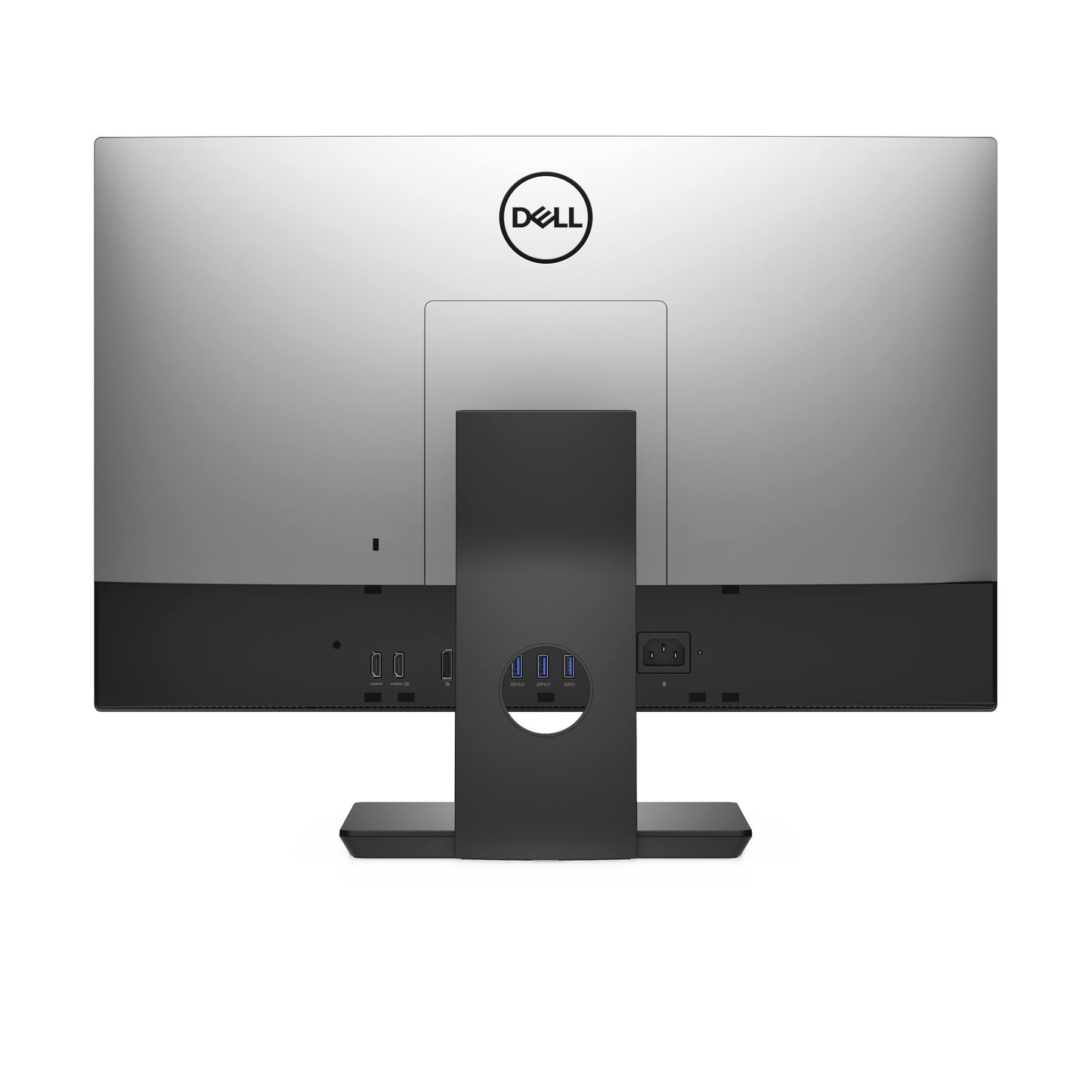 Dell OptiPlex 7460 all-in-one desktop with 24-inch screen, Intel Core i5-8500 processor, refurbished condition.