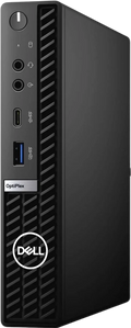 Dell Optiplex Micro Tiny PC with Intel Core i5-12500 processor, compact refurbished desktop computer.