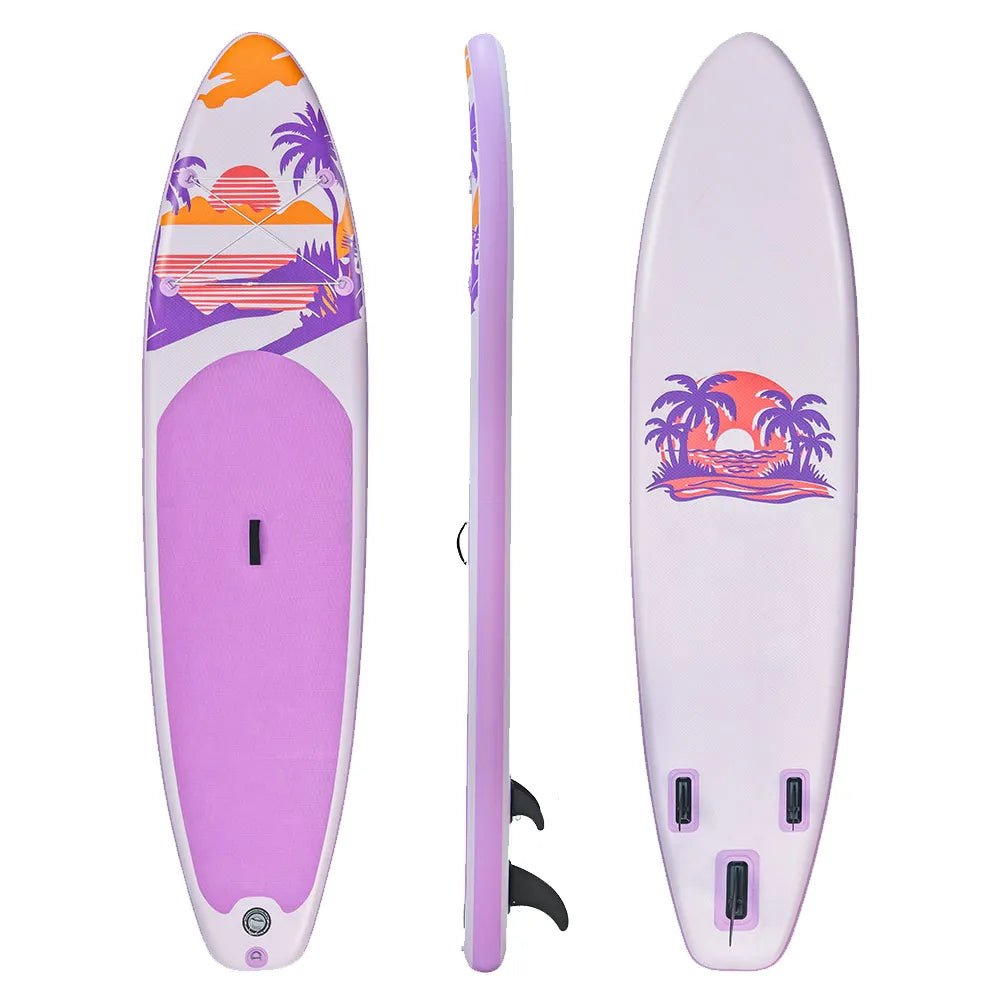 Sunset Bay 10'6" Inflatable Paddle Board – Sunset Violet