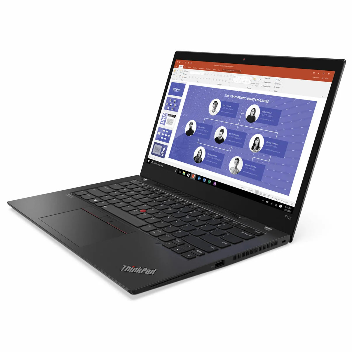 Lenovo Thinkpad T14s Gen 2 14" Laptop Intel Core i5-1135G7, 8GB RAM, 256GB SSD, Win 11 Pro, Refurbished - Uniway Computers