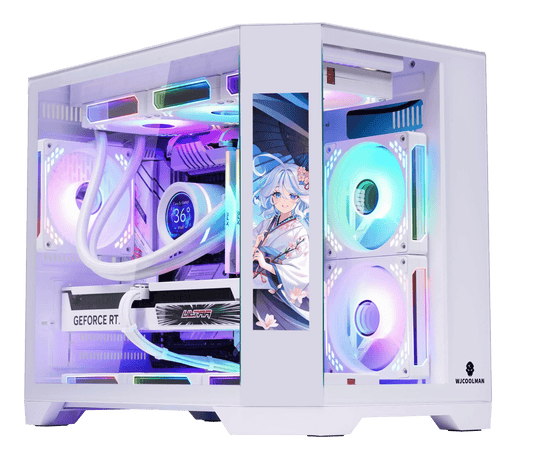 Custom liquid Cooled PC Ryzen7 7700X  - NVIDIA GeForce RTX 5070 Ti - 1TB M.2 NVMe SSD- Win11 Pro Uniway Computer Alberta