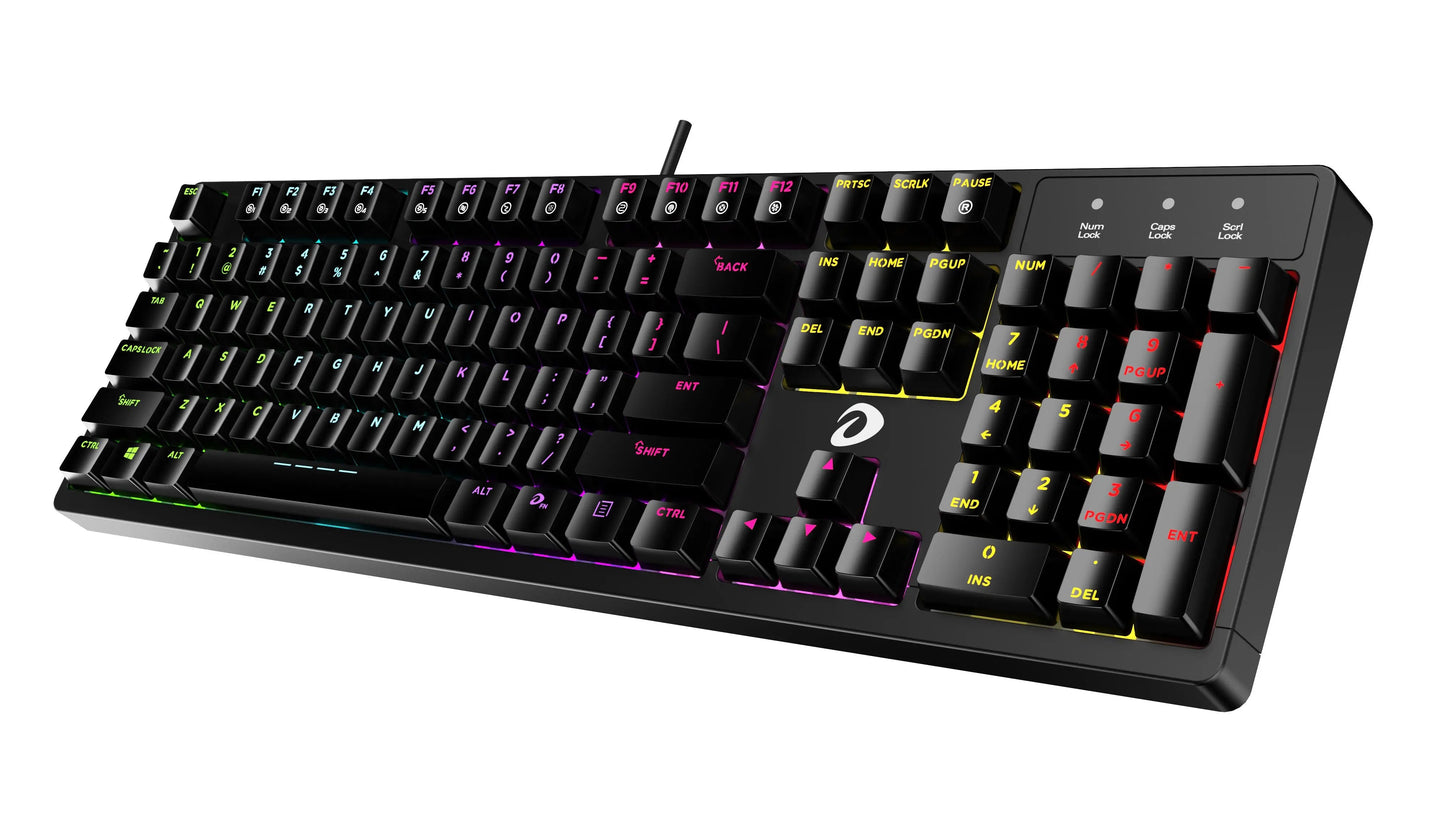Dareu RGB Mechanical Gaming Keyboard Wired EK1280S - Uniway Computers