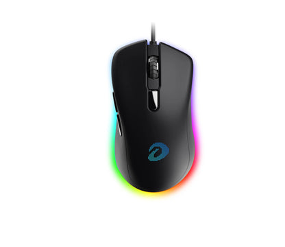 Dareu Gaming Office Mouse 6 Programmable Buttons, Ergonomic RGB Mouse with 16.8 Million Chroma 7 Backlit for PC, Laptop, and Notebook - Uniway Computers