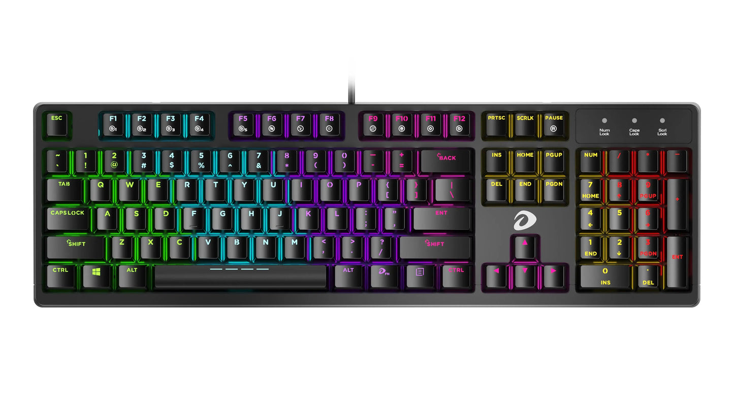 Dareu RGB Mechanical Gaming Keyboard Wired EK1280S - Uniway Computers