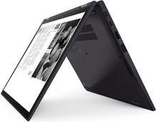 Lenovo ThinkPad X13 Yoga Gen 3 13.3-inch refurbished laptop with Intel Core i5-1235U processor, open showing keyboard and screen