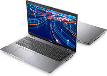 Dell Latitude 5520 laptop featuring Intel Core i5-1145G7, 16GB RAM, 256GB SSD, and Windows 11 Pro in a sleek design.