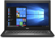 Dell Latitude 7280 12-inch refurbished laptop with Intel Core i5-6200U processor, featuring a sleek silver design and keyboard.