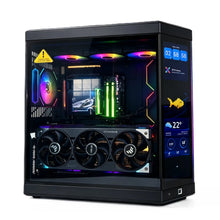 Uniway Gaming PC featuring AMD Ryzen 9 9950X3D processor and NVIDIA GeForce RTX 5090 graphics card, designed for high-performance gaming.