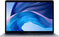 Apple MacBook Air 13.3-inch A1932 refurb laptop with Intel Core i5-8210Y processor, sleek silver design, open showing keyboard and screen