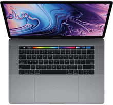 Apple MacBook Pro 13.3" (2018) in Space Gray, featuring Intel Core i5, 16GB RAM, and 512GB SSD, model A1989.
