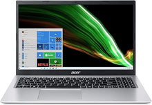 Acer Aspire A515-54 15-inch refurbished laptop with Intel Core i5 processor, black keyboard, and screen display.