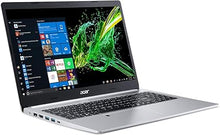 Refurbished Acer Aspire A515-54 15-inch laptop with Intel Core i5 processor, black keyboard, and slim design.