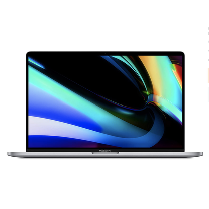 Apple MacBook Pro 16" (2019) – Space Gray, Intel Core i9-9880H, 16GB RAM, 512GB SSD, A2141, Refurbished