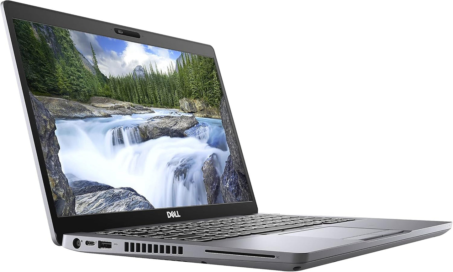 Dell Latitude 5410 14-inch refurbished laptop with Intel Core i7-10610U processor, showing the keyboard and screen.