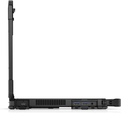 Refurbished Dell Rugged 5420 14-inch laptop with Intel Core i5-8350U processor, durable design, and rugged build.