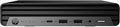 HP Elite Mini Desktop in black, featuring Intel Core i5-12500T, 8GB RAM, 256GB SSD, and Windows 11 Pro.