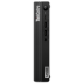 Lenovo ThinkCentre Tiny desktop computer with Intel Core i7-12700T processor, compact refurbished PC on a white background.
