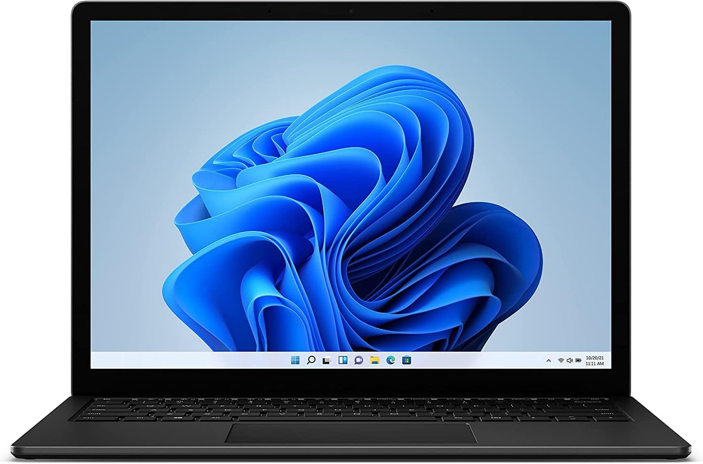 Microsoft Surface Laptop 4 13.5-inch in silver with Intel Core i7, 16GB RAM, 256GB SSD, running Windows 11 Pro