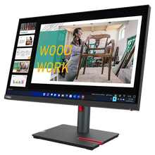Lenovo ThinkVision P24q-30 Monitor – 23.8" QHD, IPS, 2560 x 1440, Refurbished