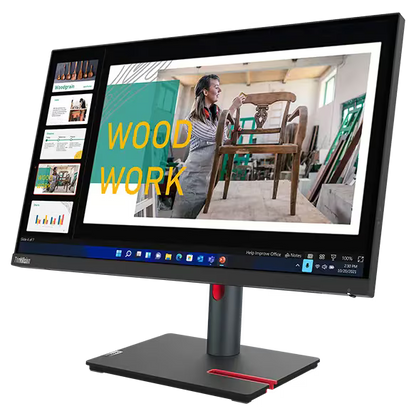 Lenovo ThinkVision P24q-30 Monitor – 23.8" QHD, IPS, 2560 x 1440, Refurbished