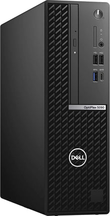 Dell OptiPlex Small Form Factor desktop with Intel Core i7-10700, 16GB RAM, 256GB SSD, and Windows 11 Pro.