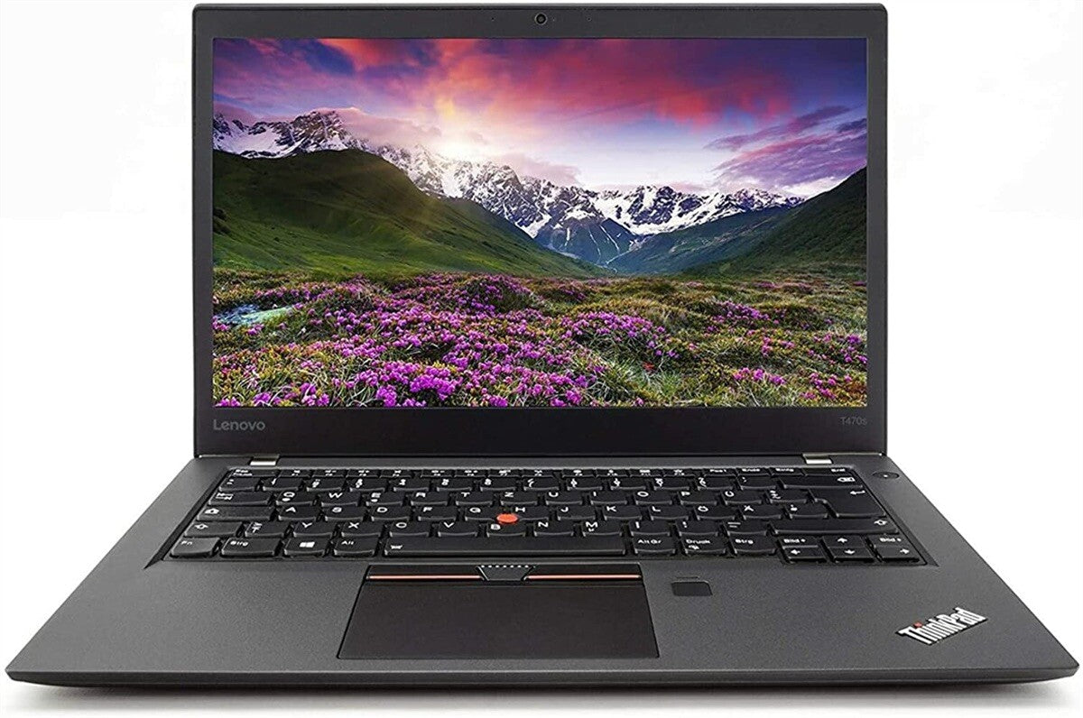 Lenovo ThinkPad T470s – Black, Intel Core i5-7300U, 8GB RAM, 256GB