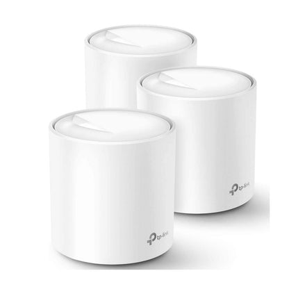 TP-Link Deco X60 AX3000 Mesh Wi-Fi 6 System 3-Pack Open Box – White