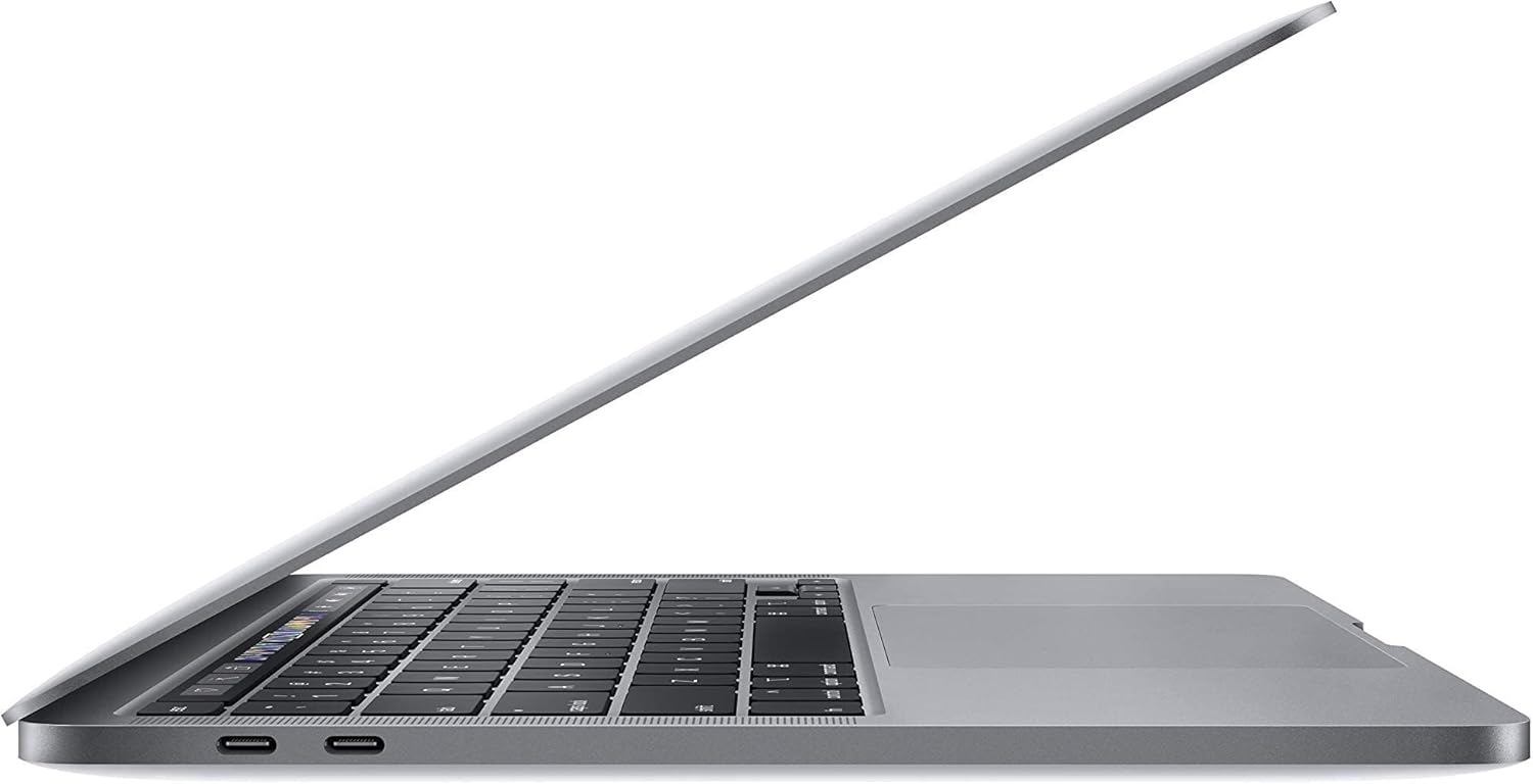 Apple MacBook Pro 13.3-inch A2338 refurbished laptop with Apple M1 chip, silver finish, and keyboard visible in the image.