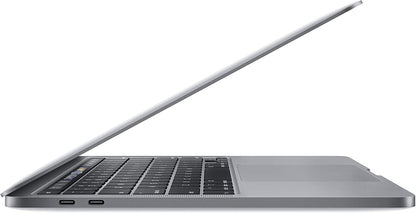 Apple MacBook Pro 13.3-inch A2338 refurbished laptop with Apple M1 chip, silver finish, and keyboard visible in the image.
