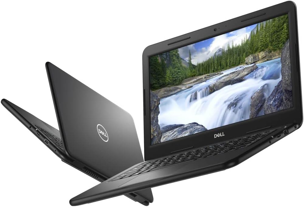 Dell Latitude 3300 13.3-inch refurbished laptop with Intel Core i5-8250U processor, featuring a sleek design and full keyboard.