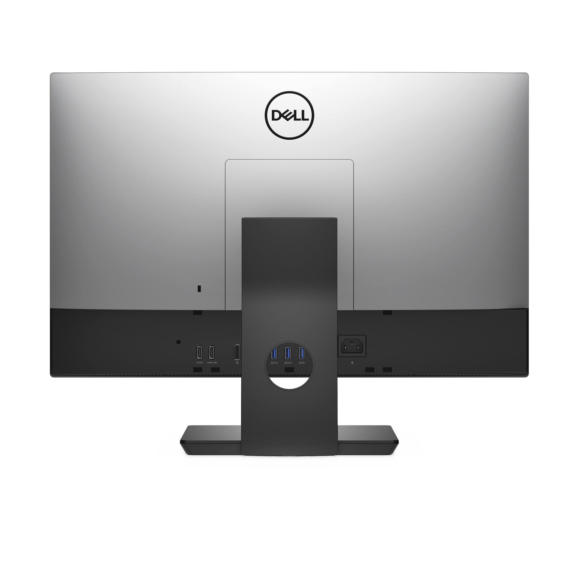 Dell OptiPlex 7460 all-in-one desktop with 24-inch screen, Intel Core i5-8500 processor, refurbished condition.