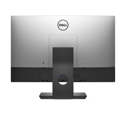 Dell OptiPlex 7460 all-in-one desktop with 24-inch screen, Intel Core i5-8500 processor, refurbished condition.