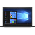 Dell Latitude 7480 14-inch refurbished laptop with Intel Core i7-7600U processor, showing the laptop's screen and keyboard.