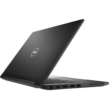 Dell Latitude 7480 14-inch refurbished laptop with Intel Core i7-7600U processor, black keyboard, and silver exterior.