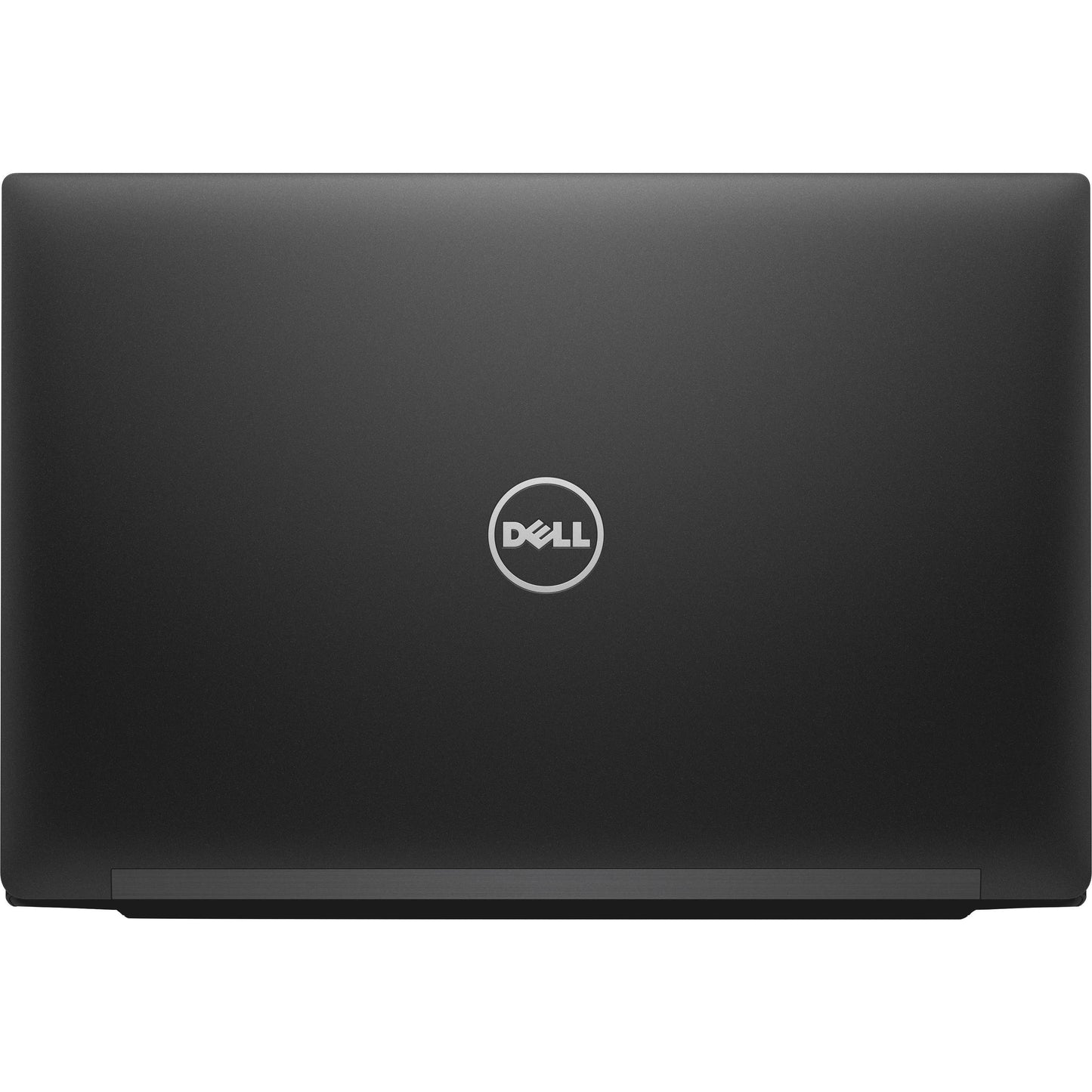 Dell Latitude 7480 14-inch refurbished laptop with Intel Core i7-7600U processor, black keyboard, and silver chassis.