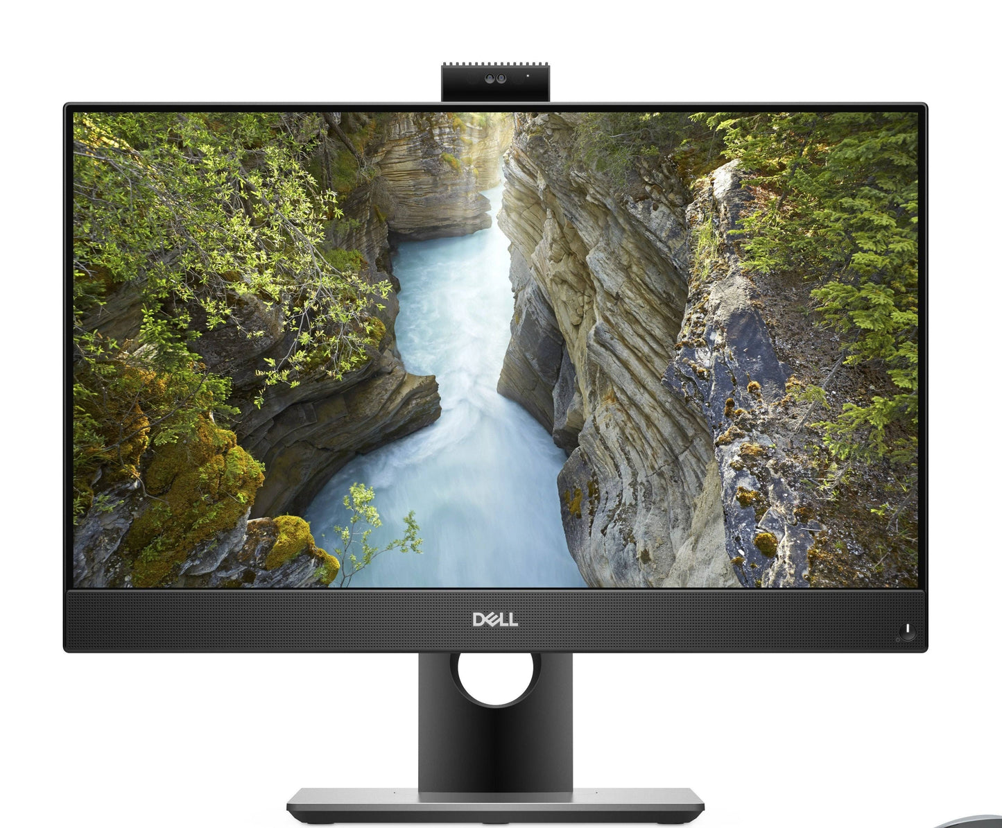 Dell OptiPlex 7490 all-in-one desktop with 24-inch display and Intel Core i5-10505 processor, refurbished model.
