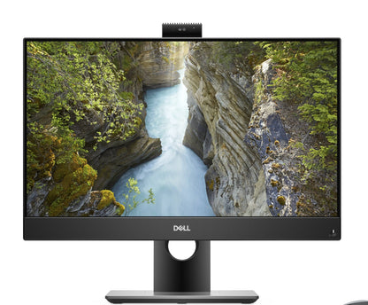 Dell OptiPlex 7490 all-in-one desktop with 24-inch display and Intel Core i5-10505 processor, refurbished model.