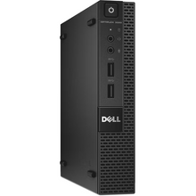 Lenovo Ubuntu Mini PC with Intel Core i5-4th Gen, 4GB RAM, 128GB SSD, compact desktop computer on a white background.