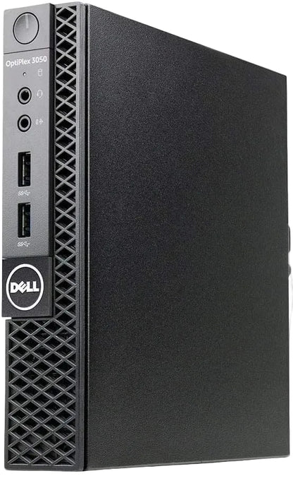 Dell Micro Desktop Intel Core i5-6500T, 8GB RAM, 256G SSD, Windows 11 Pro, Refurbished