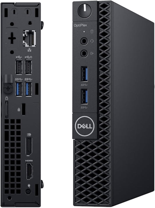 Dell Micro Desktop Intel Core i5-8500T, 8GB RAM, 256G SSD, Windows 11 Pro, Refurbished - Uniway Computers