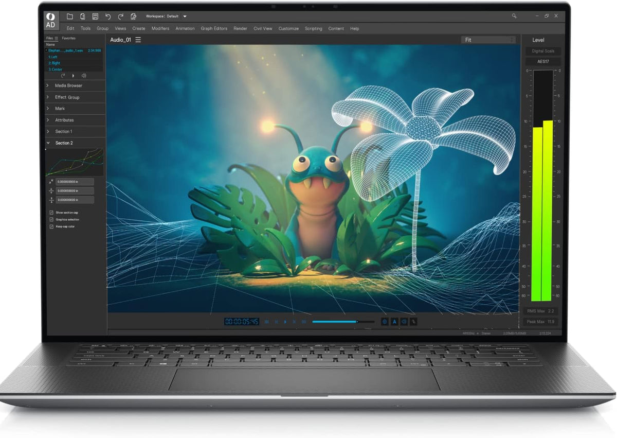 Dell Precision 5570 15.6" Refurbished Laptop Intel Core i9-12900H NVIDIA RTX A2000 8GB