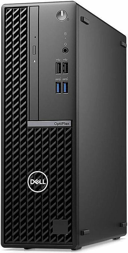 Dell OptiPlex small form factor desktop with Intel Core i5-13500 processor, compact and refurbished for efficient computing.