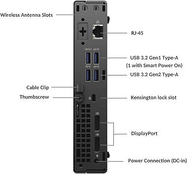 Dell Optiplex Micro Refurbished Desktop Intel Core i5-10500T