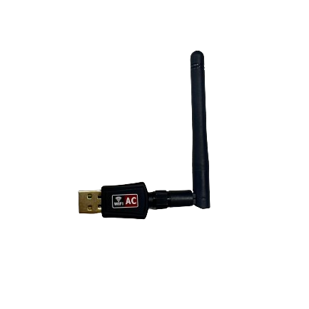 Uniway Computers high speed USB WiFi adapter with dual band 2.4GHz and 5GHz for fast wireless connectivity.