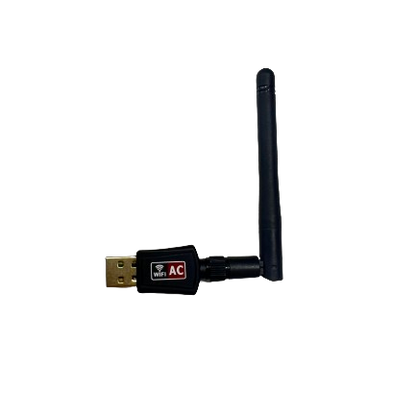 Uniway Computers high speed USB WiFi adapter with dual band 2.4GHz and 5GHz for fast wireless connectivity.