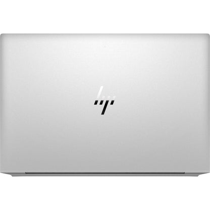 HP EliteBook 845 G7 14-inch refurbished laptop with AMD Ryzen 5 Pro 4650U processor and sleek black design.