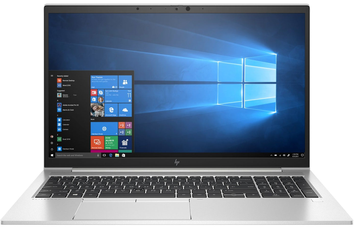 HP EliteBook 855 G7 15.6" Refurbished Laptop AMD Ryzen 7 PRO 4750U