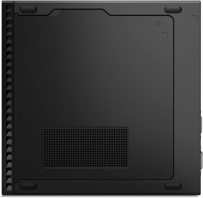 Refurbished Lenovo ThinkCentre Tiny PC with Intel Core i5-10500T processor, compact desktop computer on a white background.