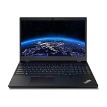 Lenovo ThinkPad P15v Gen 2 15.6-inch refurbished laptop with Intel Core i7 processor and black keyboard.